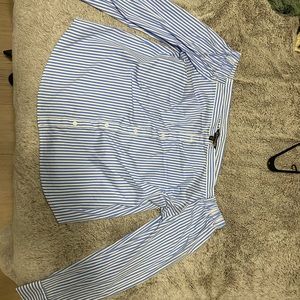 Express off the shoulder shirt